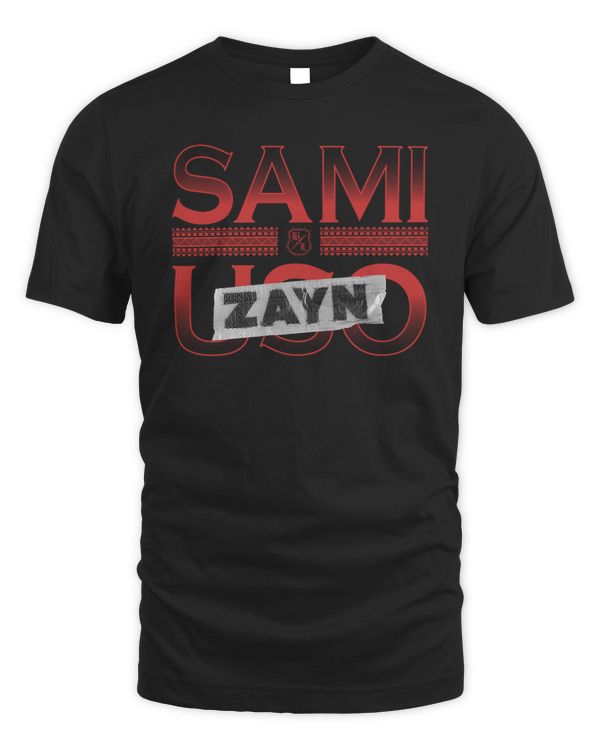 WWE Black Sami Zayn Duct Tape T-Shirt