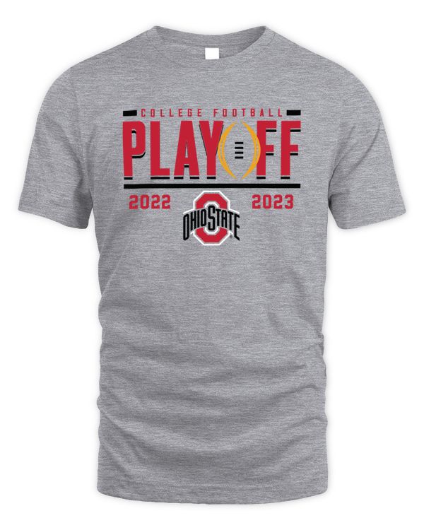 Ohio State Buckeyes Fanatics Branded 2022 College Football Playoff First Down Entry T-Shirt