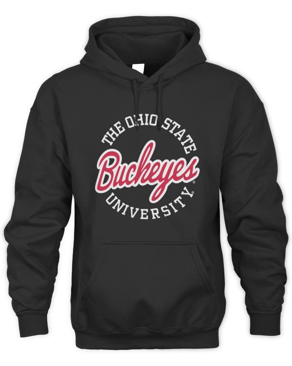 Ohio State Buckeyes Reverse Circled Buckeyes Hoodie